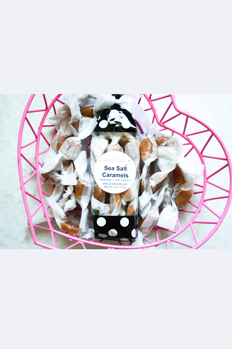Kindred Caramels - Vente Caramels - Caramels au sel de mer, sachet de 114 g (4 oz)3