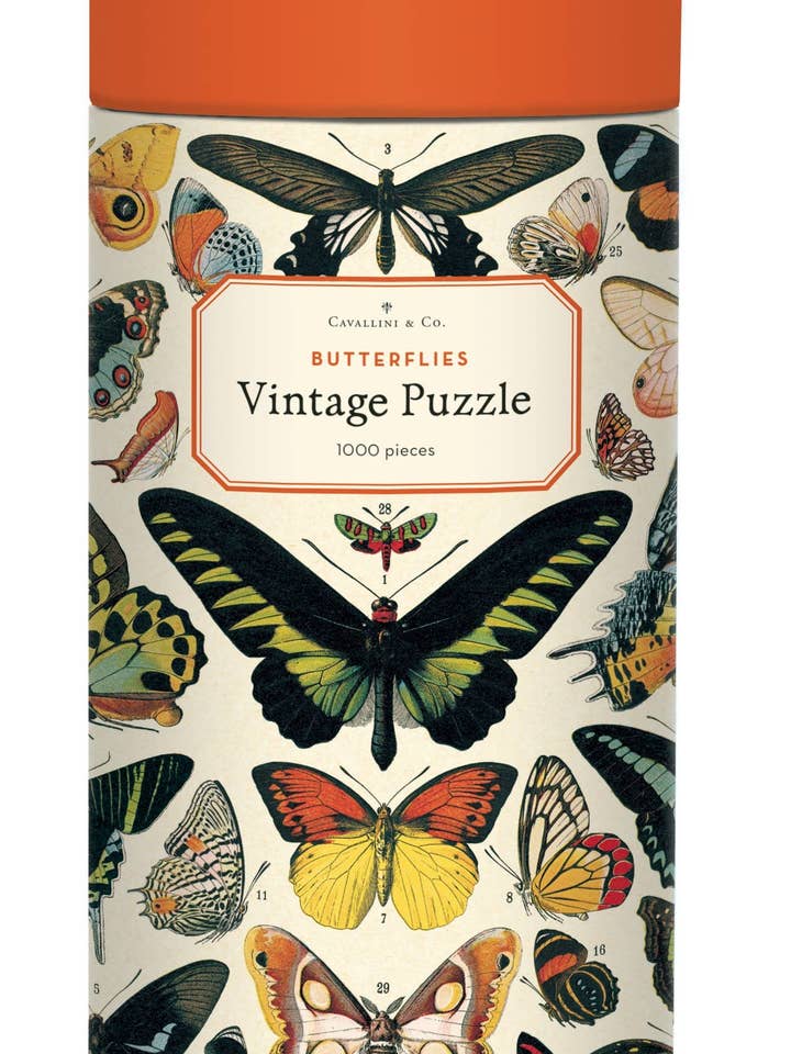 Cavallini - 1000 Pc Puzzle Butterflies for wholesale by Cavallini & Co