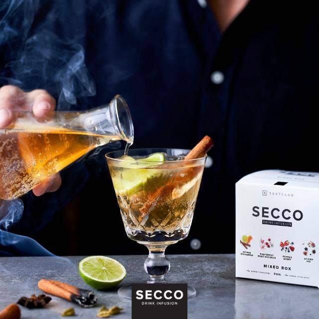 Secco Drink Infusion - Wholesale Cocktail Mix/Syrup - Ginger Lime12
