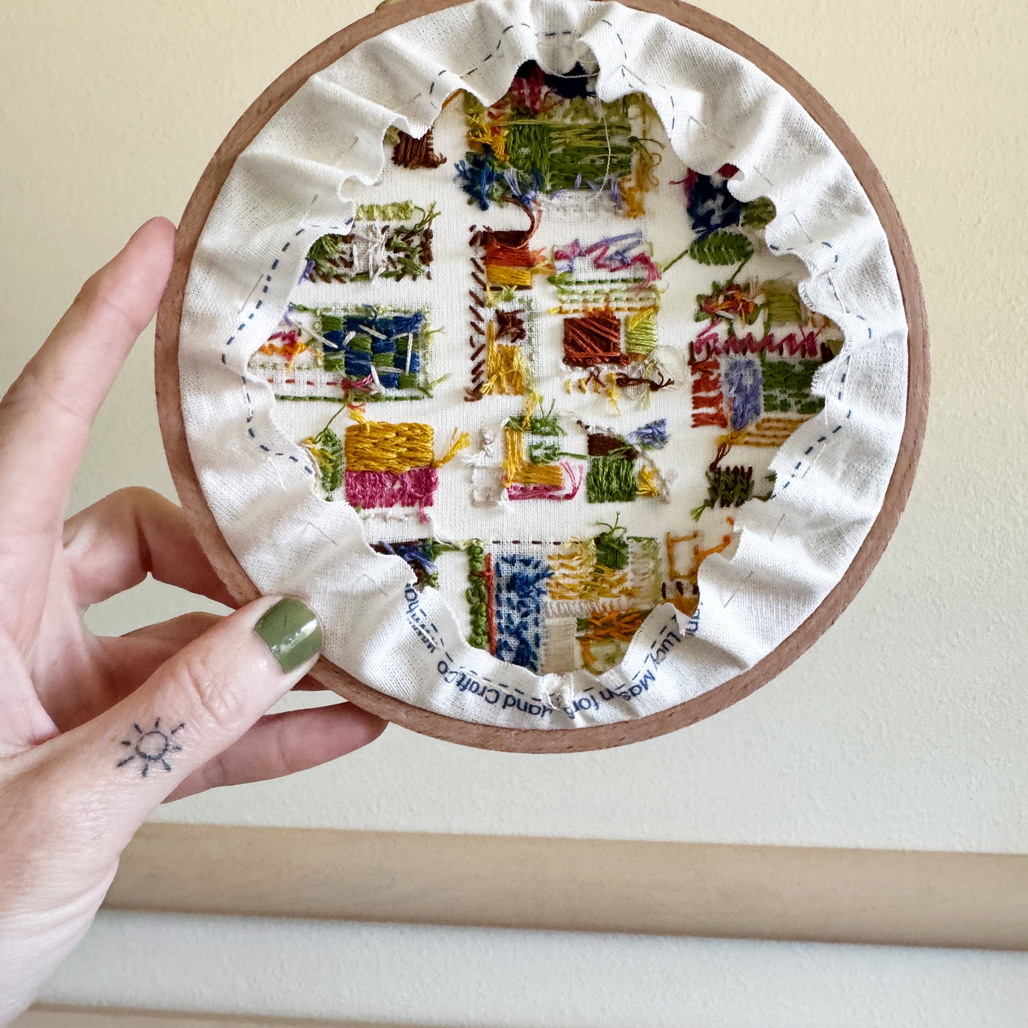 Rosanna Diggs Embroidery - Wholesale Embroidery/Cross Stitch Supplies - August in the Garden - Advanced Embroidery Kit10