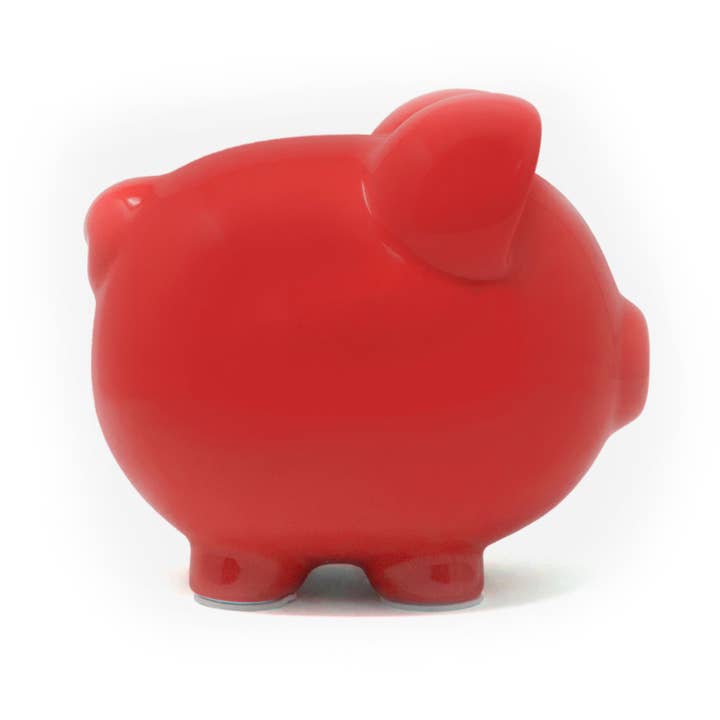 Child To Cherish® - Wholesale Money/Piggy Bank - Kids & Baby - Large Red Piggy Bank4