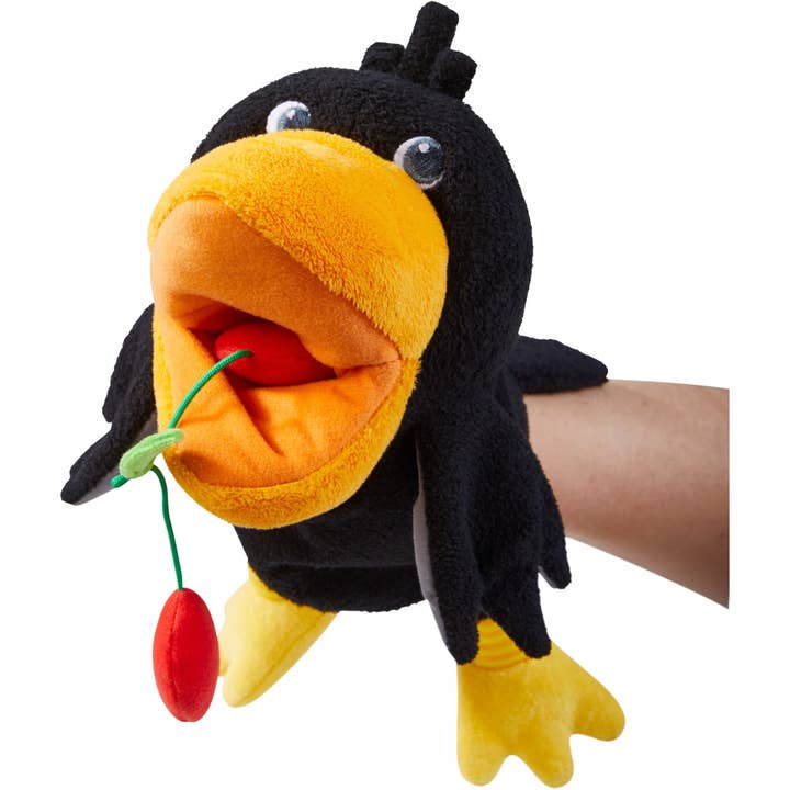 HABA USA - Wholesale Puppet - Kids & Baby - Theo the Raven Glove Puppet2