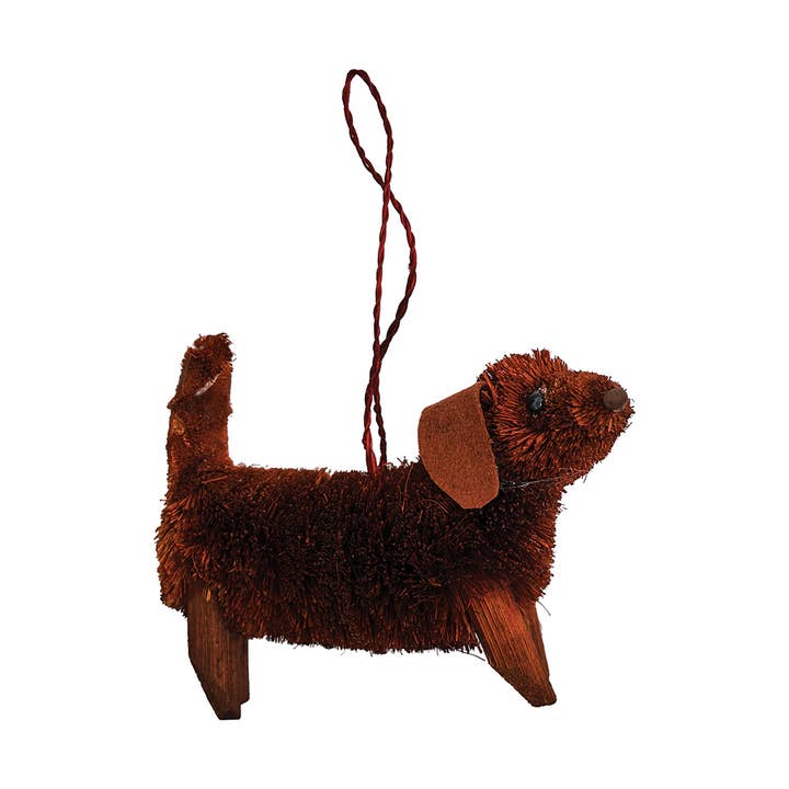 SALE Christmas Dachshund Ornament for wholesale by C&F Home