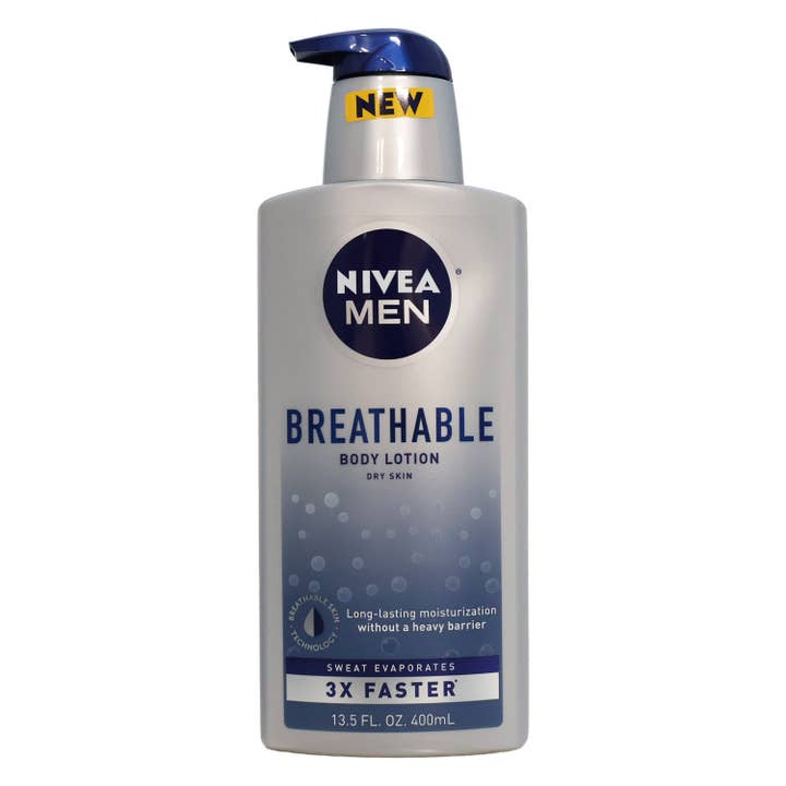 Loción corporal transpirable Nivea Men, 13.5 onzas para venta al por mayor de KT Supply