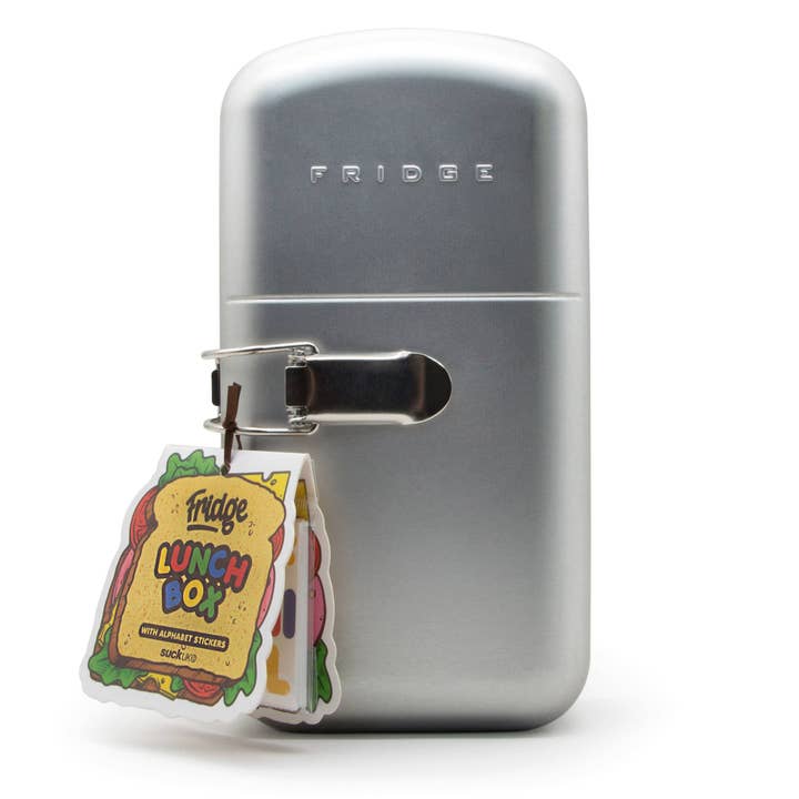 Luckies of London – wholesale Lunch bag/box – Fridge Lunch Box with Vinyl Stickers1