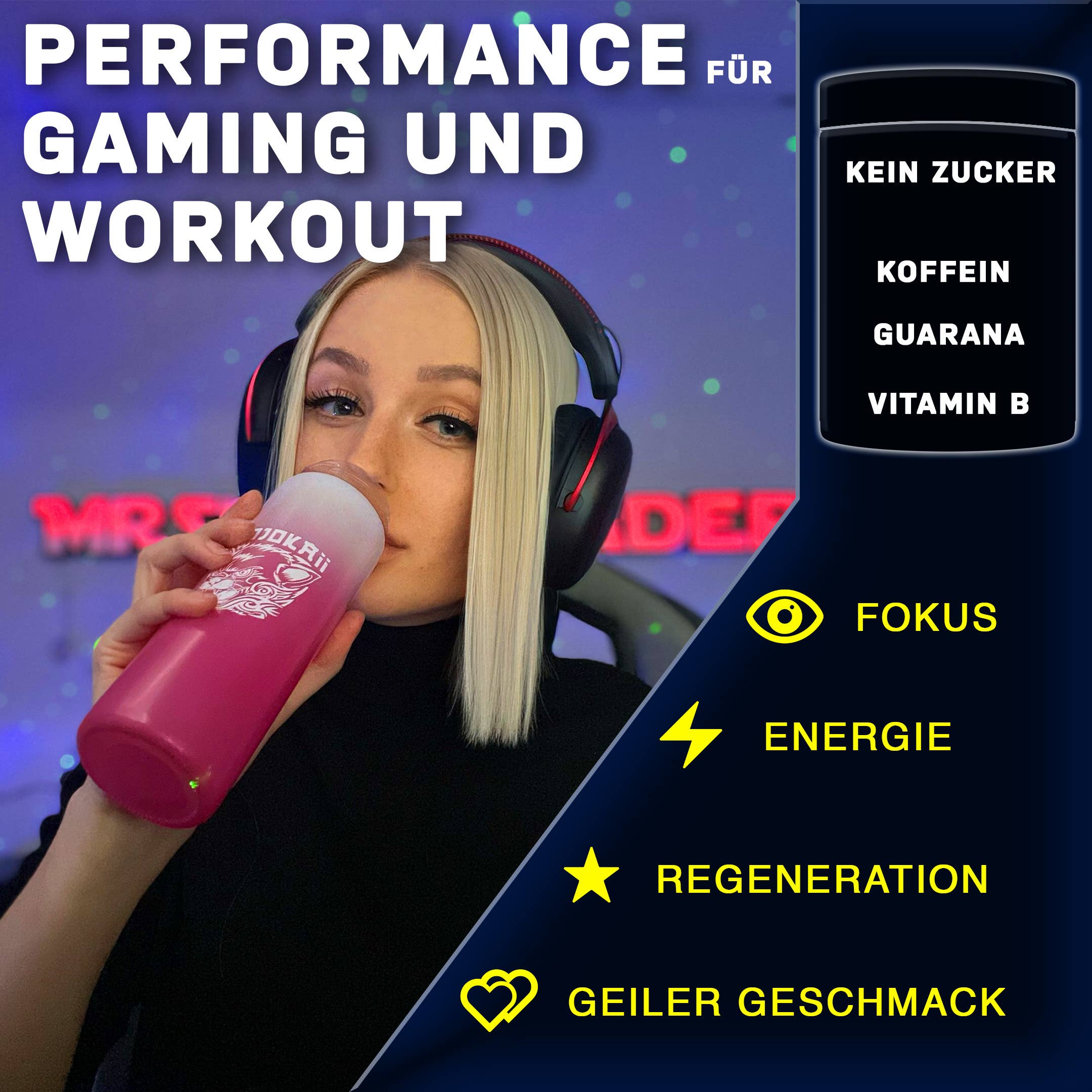 Mojokaii - Wholesale Powdered Health Drink - Premium Focus Booster Wild Woodruff (Woodruff) 50 Servings.1