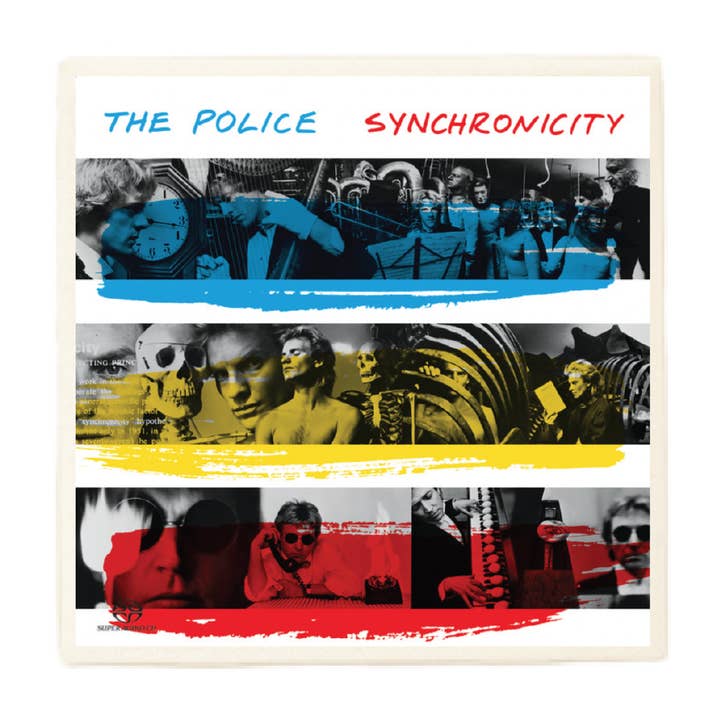 The Police Synchronicity Album Coaster for wholesale by Lucky Mfg. Co.