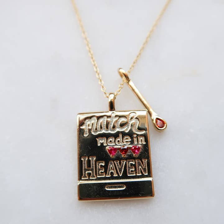 Bittersweet – wholesale Hänge-/berlockhalsband – Match Made in Heaven Matchbook-halsband