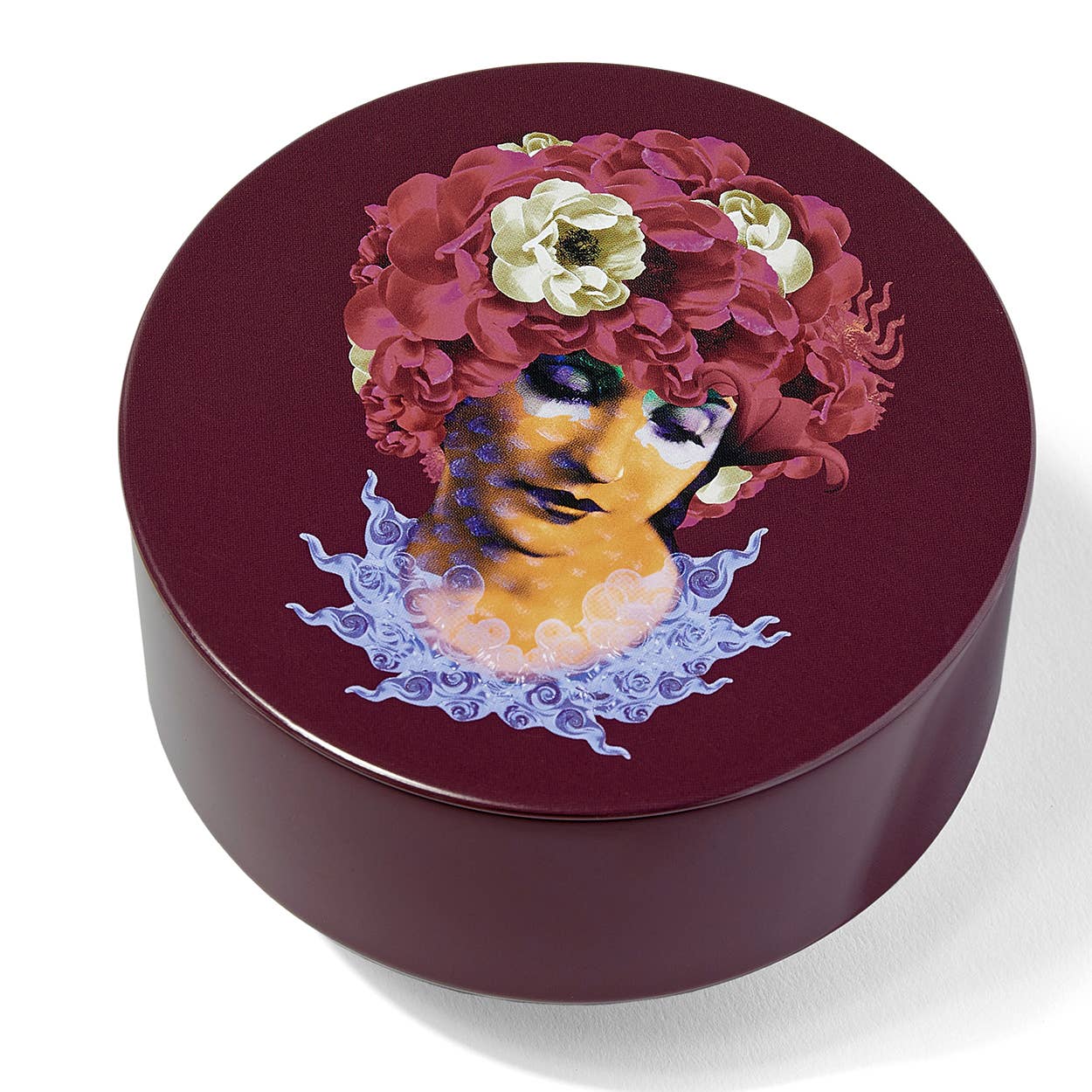 Gangzaï Design - Wholesale Decoratief dienblad - Ronde doos Anemone0