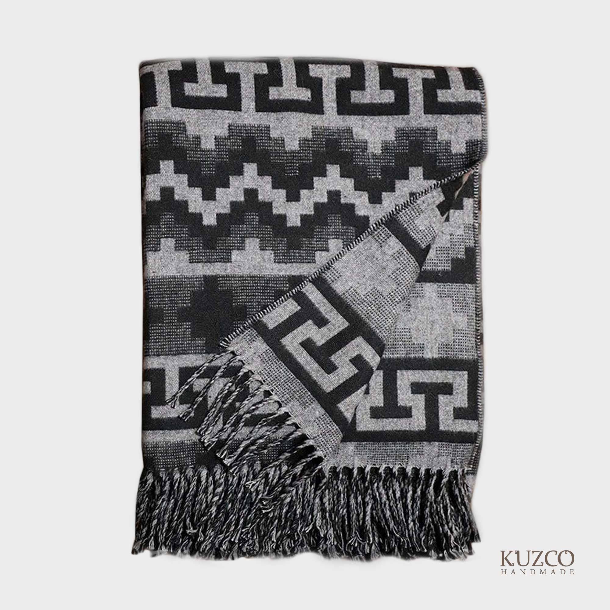 KuzcoHandmade - Venta al por mayor Mantas de sofá - Manta mezclada de alpaca peruana, mantas de lana7