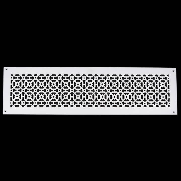 Registers and Hardware Hub Inc. - Vente Article de chauffage, ventilation et climatisation - Grille de retour d'air 8 po x 20 po, ouverture de conduit | Fonte d'aluminium massif