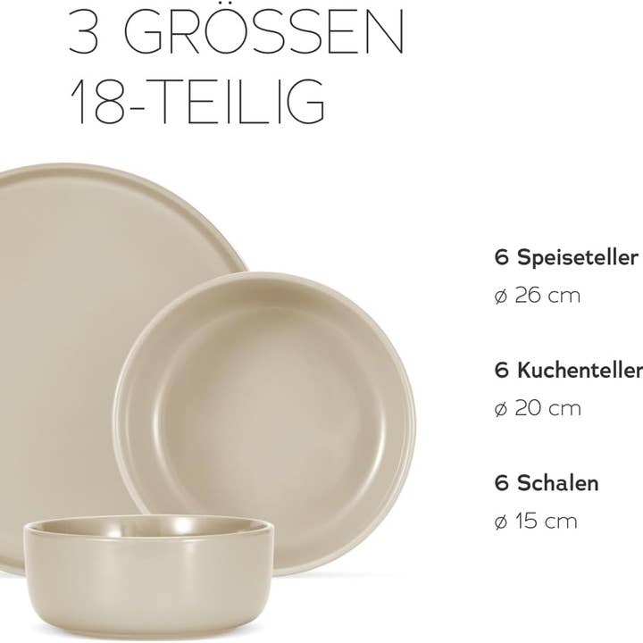 Backefix - Wholesale Dinnerware Set - Magnetiks dinner set Soft Pebble (pebble grey)3