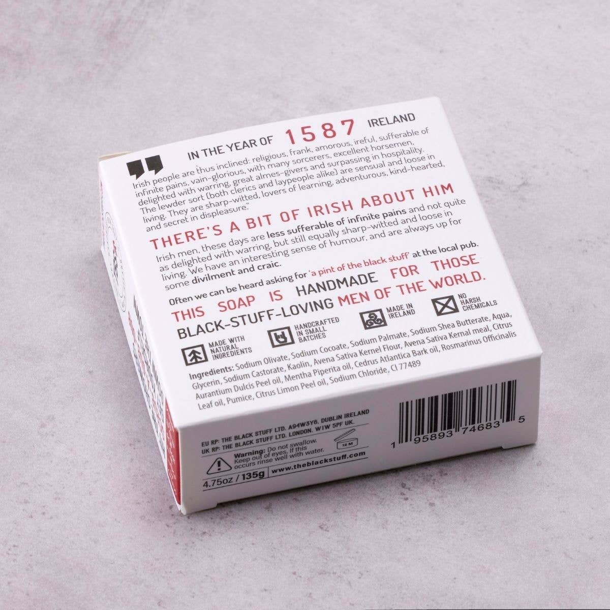 The Black Stuff - Wholesale Bar Soap - Citrus Cedarwood Scrub3