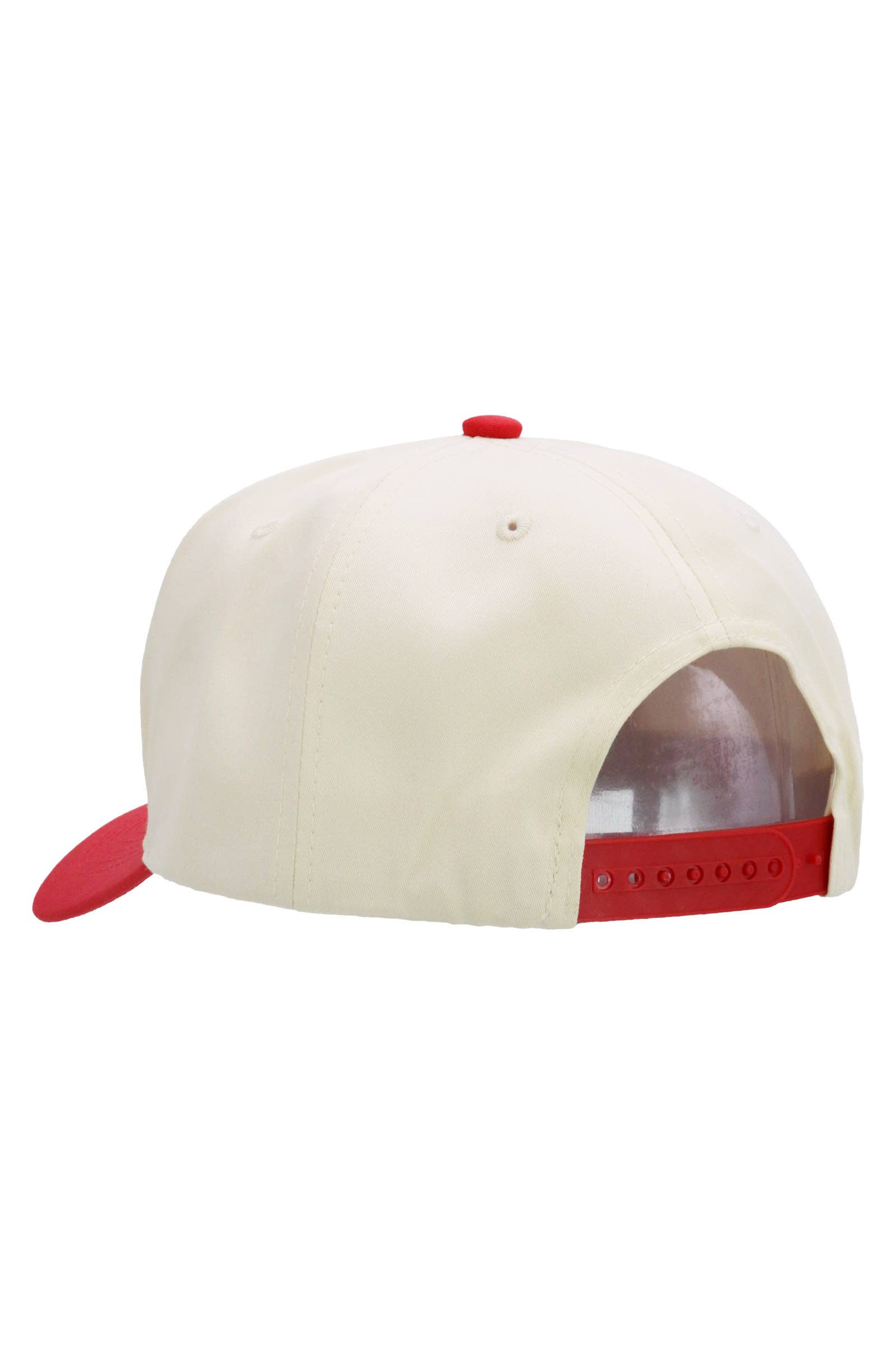 Cap Zone - Wholesale Baseball Cap - Unisex - Two Tone Beige Upper Five Panel Baseball Cap23