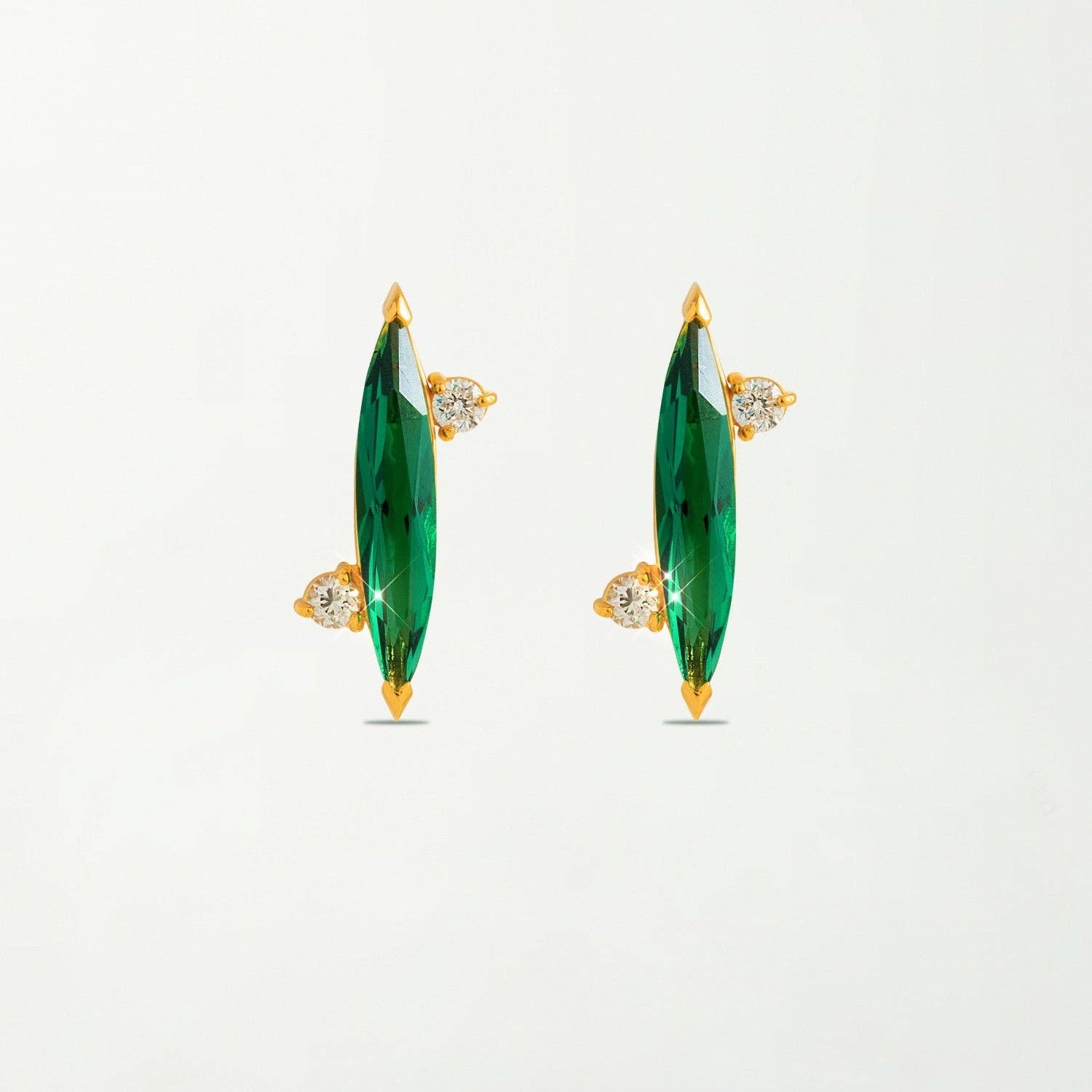 Montserrat New York - Wholesale Stud/Post Earrings - The Verde Studs