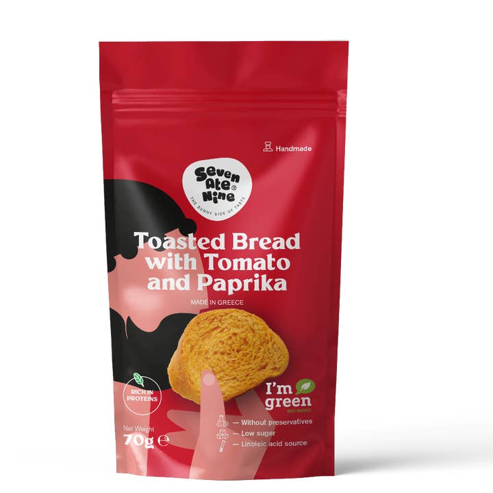 7ate9 - Wholesale Bread Mix - 7 ate 9 Tasted bread bite with Tomato and paprika