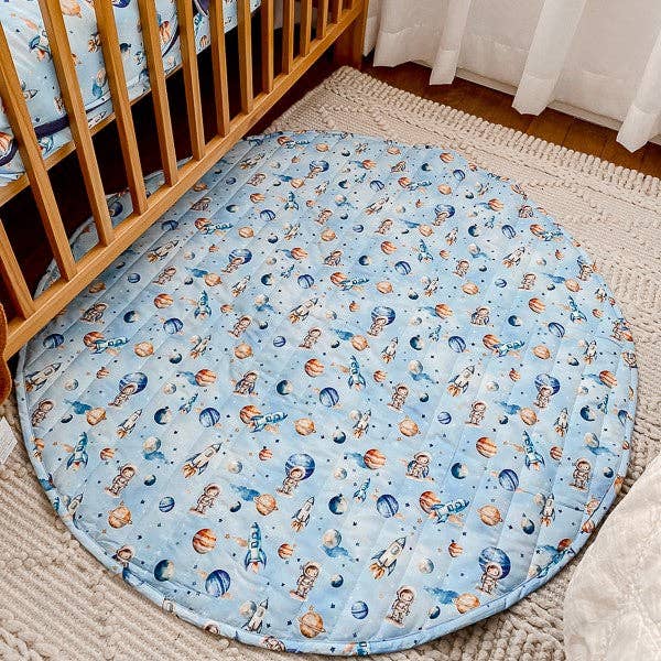 Space Rockets Playmat for wholesale by SNUGGLY JACKS