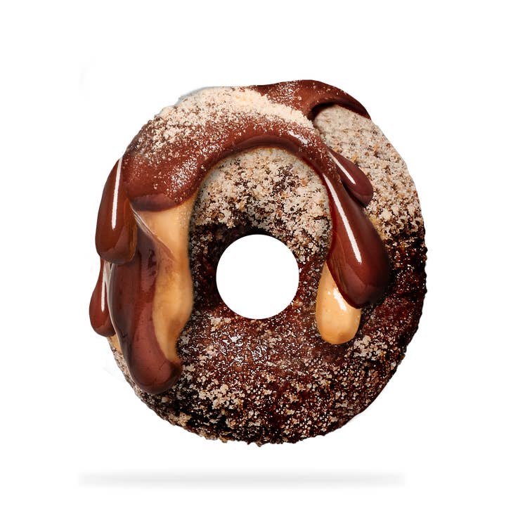 French Squirrel - Wholesale Granola - Bisous: Peanut Butter & Chocolate-Coated GF Cereal (12 BAGS)1