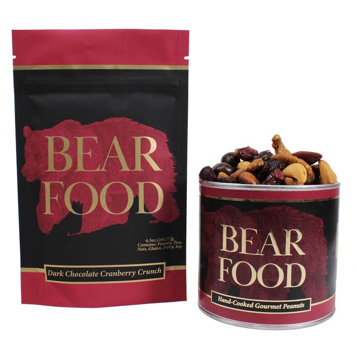 Gourmet Dark Chocolate Cranberry Crunch for wholesale by Bear Food