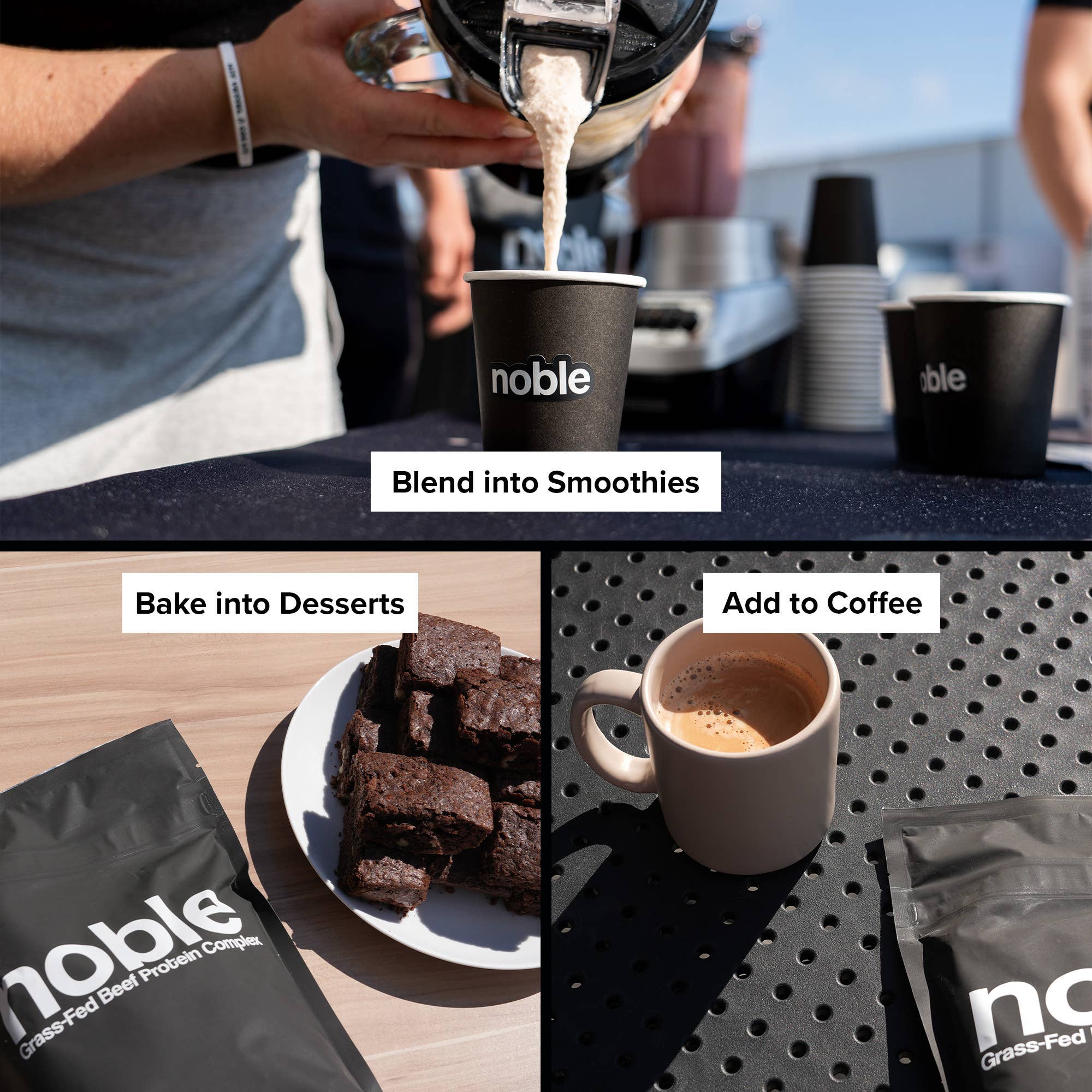 Noble Origins - Wholesale Protein/Superfood Powder - Noble Grass-Fed Beef Protein: Chocolate 4