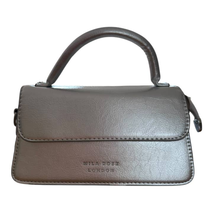 Mila Rose London Silver Clutch Bag Cross Body Bag Christmas for wholesale by Mila Rose London