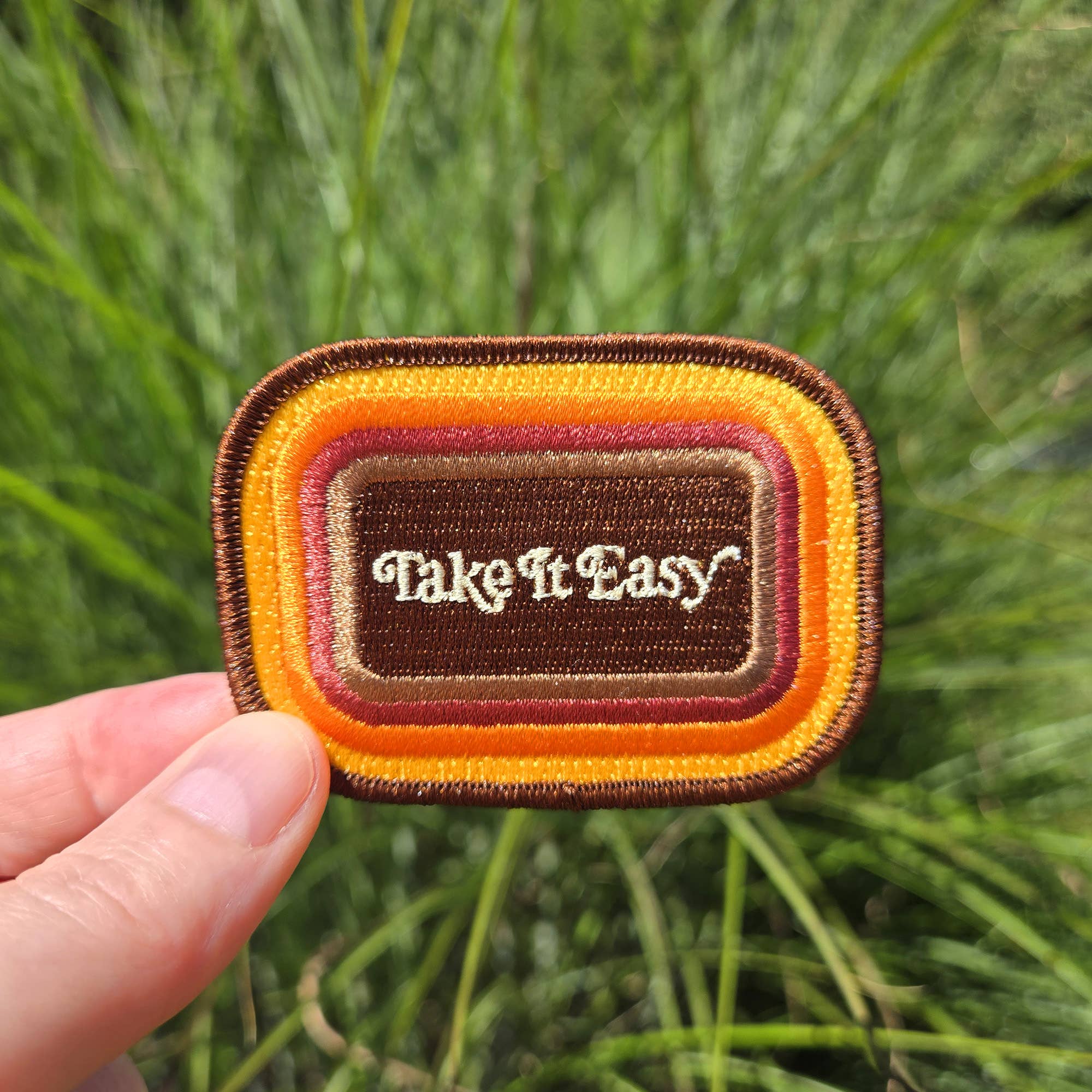 GiGi Thomas Designs - Wholesale Patch - Take It Easy Embroidered Patch3
