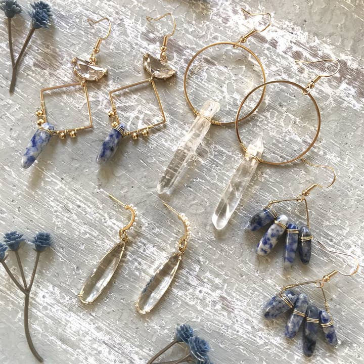 XTRA by Stacey - Wholesale Dangle Earrings - The Shelta Earring9