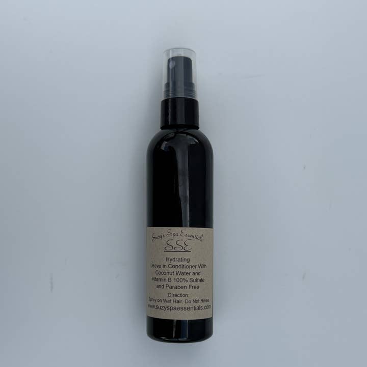 Suzy Spa Essentials - Wholesale Hair Leave-In Conditioner - Hydrating Leave-In Conditioner with Coconut Water – 8 oz1