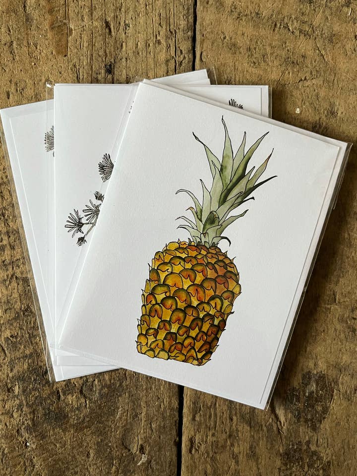 Ananas kort för wholesale av Brienne Cosman Design