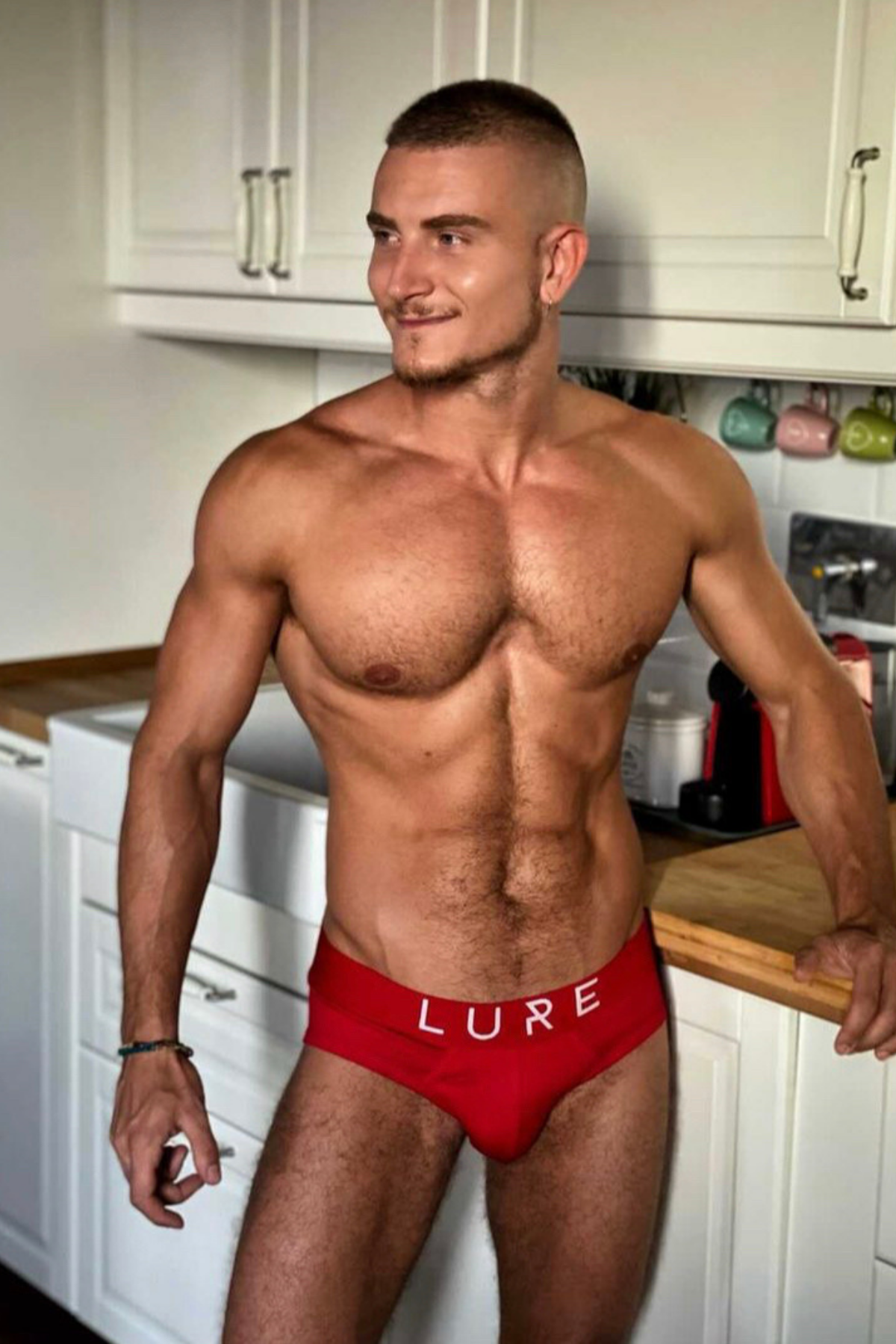 Lure Menswear LTD - Wholesale Underwear - Men's - Lure Red Brief2