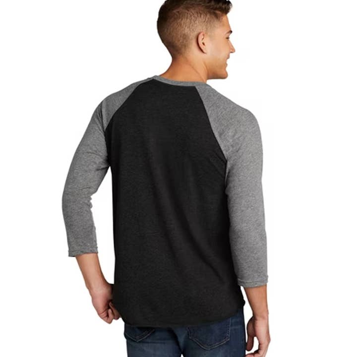 Blaspheme Boutique - Wholesale Screen Printed T-Shirt - Men's - 666 Raglan 3/4 Sleeve Shirt2