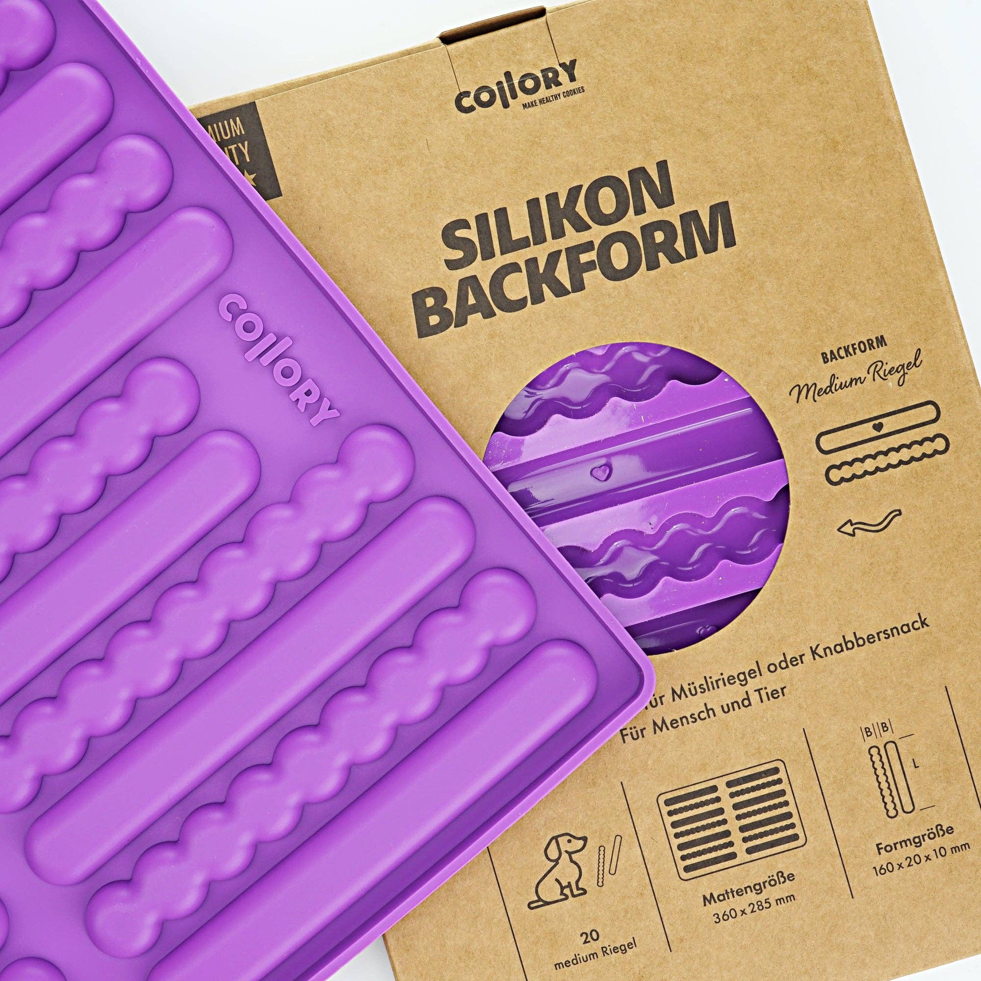 Collory - Wholesale Voedermat - Hond - Bakmat voor sticks/repen40