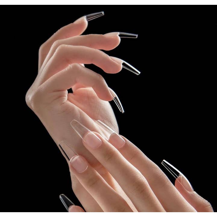 Foxy Brands - Wholesale Press-On/Fake Nails - Soft Gel Tips - Medium Coffin (500 Pcs)1