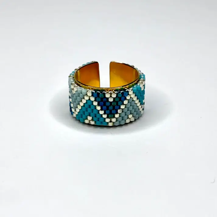 Bellalu Jewelry and Accessories - Wholesale Band/Stacked Ring -   Nathia Miyuki Adjustable Ring    0