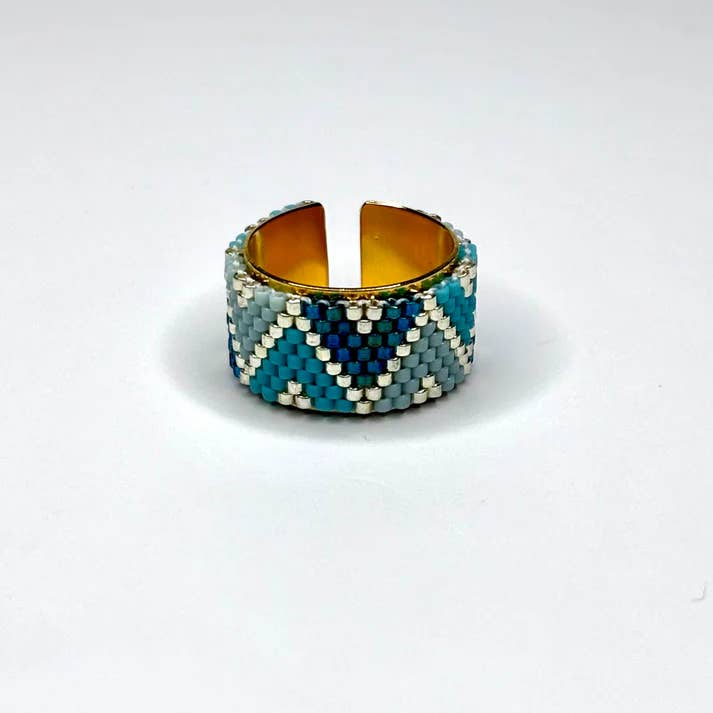 Bellalu Jewelry and Accessories - Wholesale Band/Stacked Ring - Nathia Miyuki Adjustable Ring