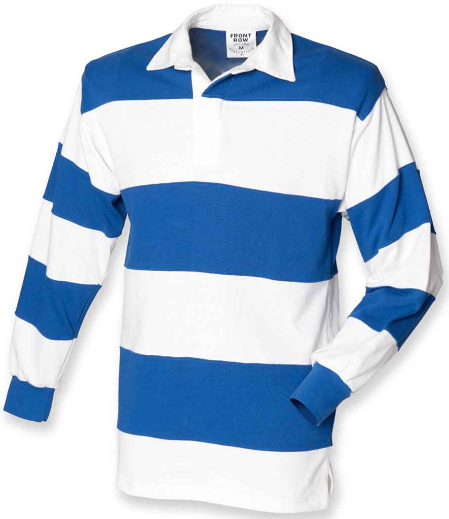 Pierre Francis - Venta al por mayor Polo - Hombre - Front Row - Camiseta de rugby con rayas cosidas4