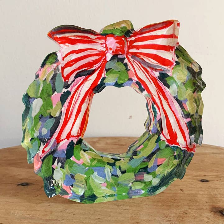 Acrylic Wreath for wholesale by Lauren Dunn