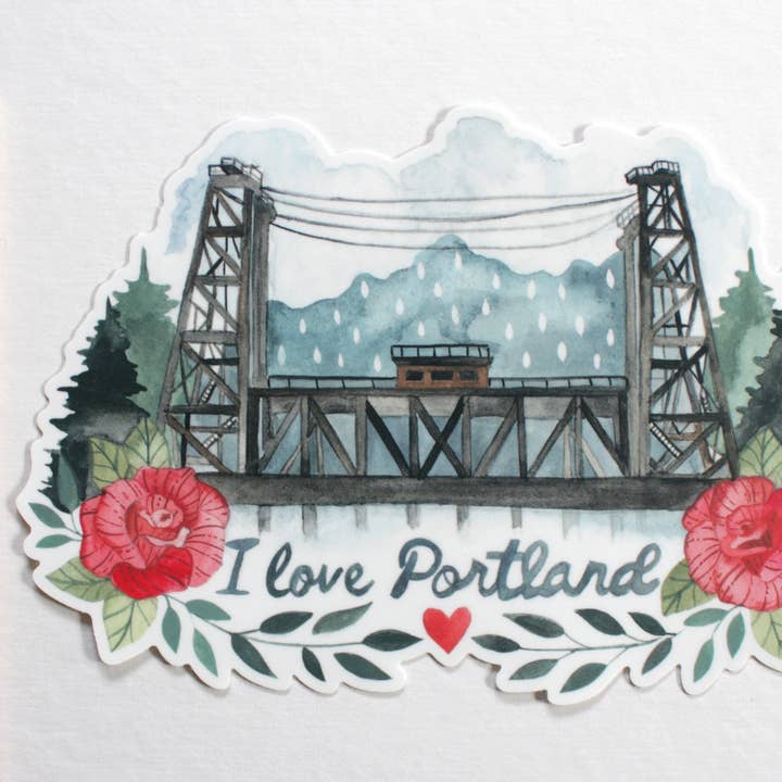 michele maule - Wholesale Sticker - Vinyl Sticker - I Love Portland2