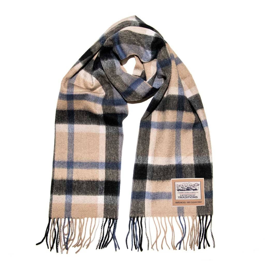 Eurostick - Wholesale Scarf - Unisex - Pure Wool Tartan Check Scarf93
