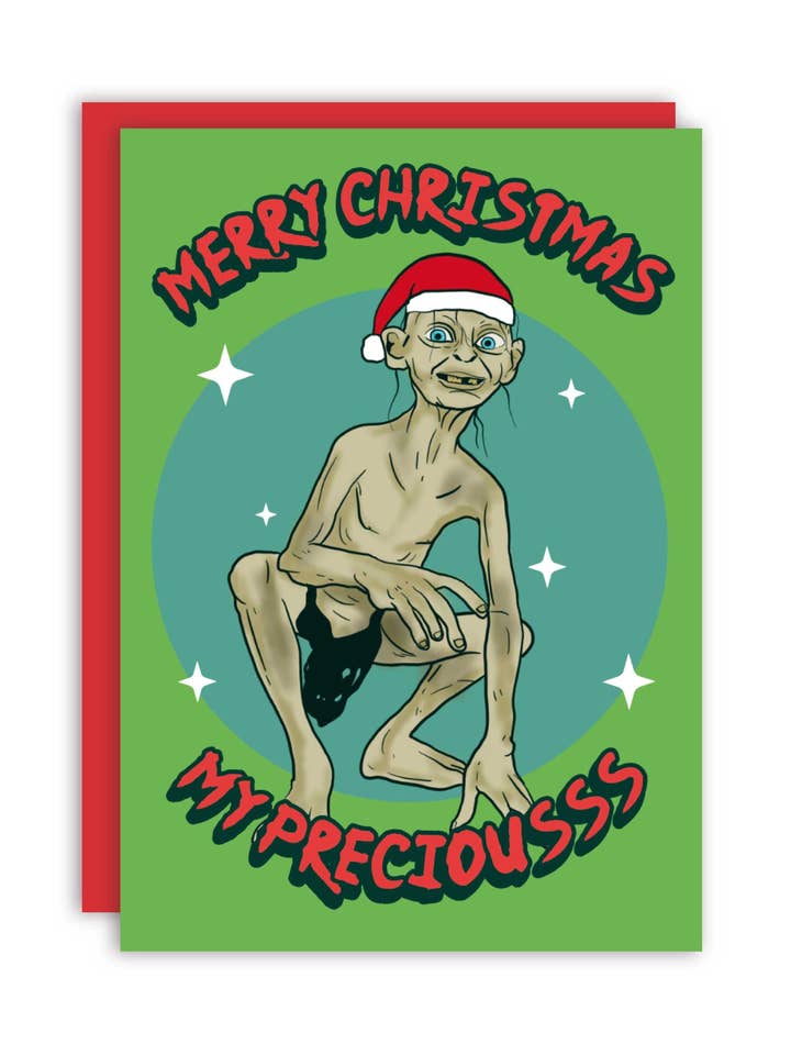 Merry Christmas My Precious Greeting Card for wholesale by Studio Soph (We Pay Your Import Fees - We Ship DDP)