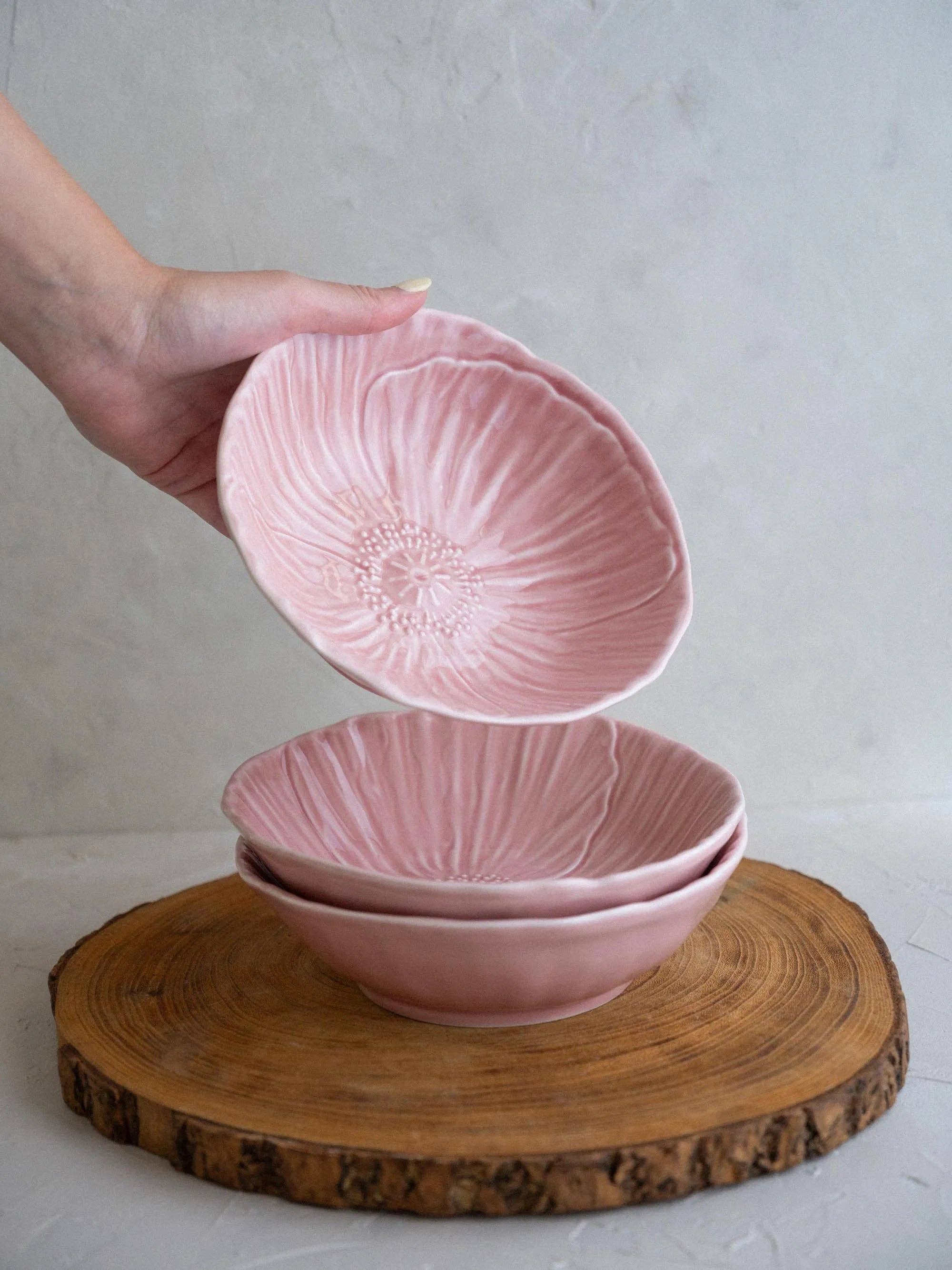 CerAmor Cerâmica - Wholesale Serve Bowl - Poppy bowl5