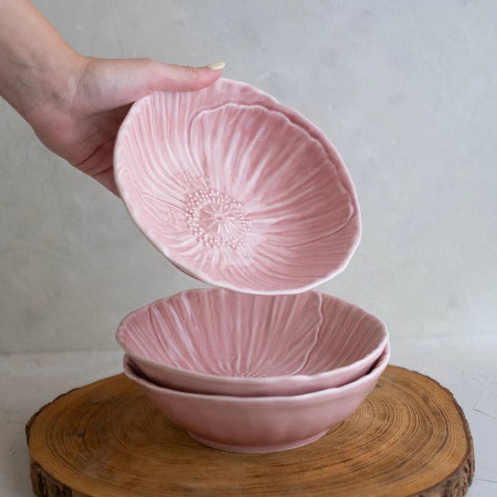 CerAmor Cerâmica - Wholesale Serve Bowl - Poppy bowl5