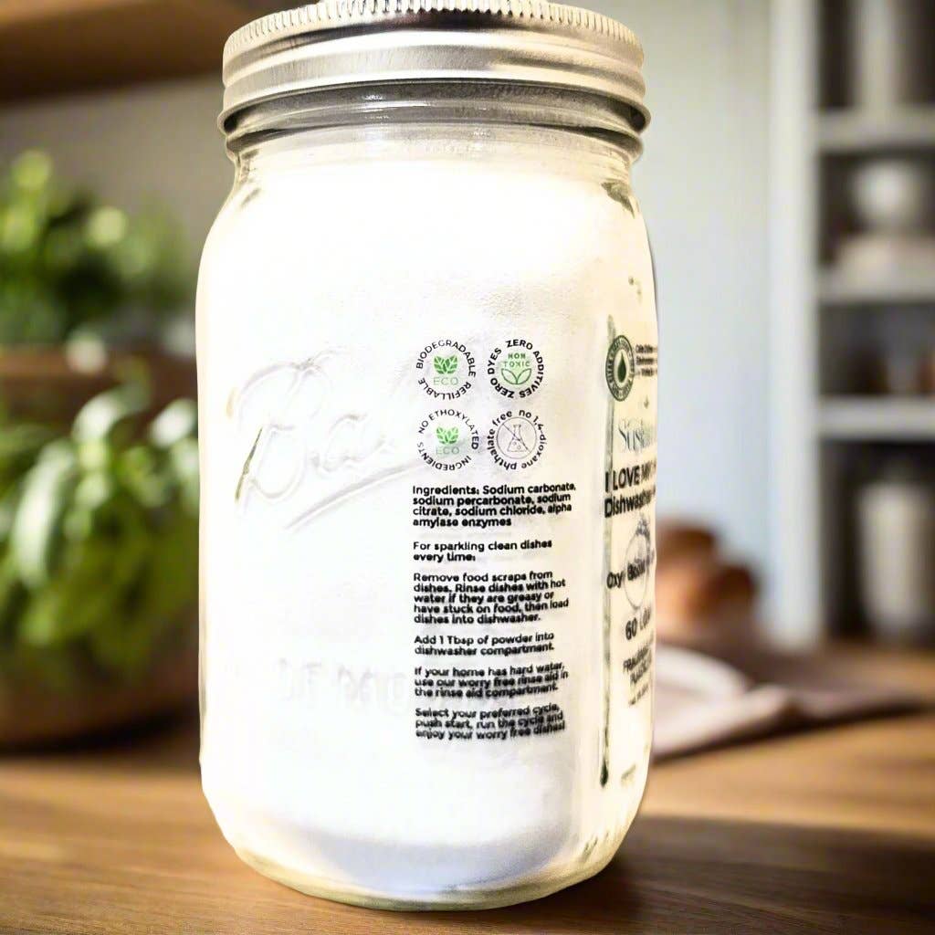 Farmbody Skin Care - Wholesale Dish Soap - Natural Dishwasher Powder | I LOVE MY DISHES | Fragrance Free3