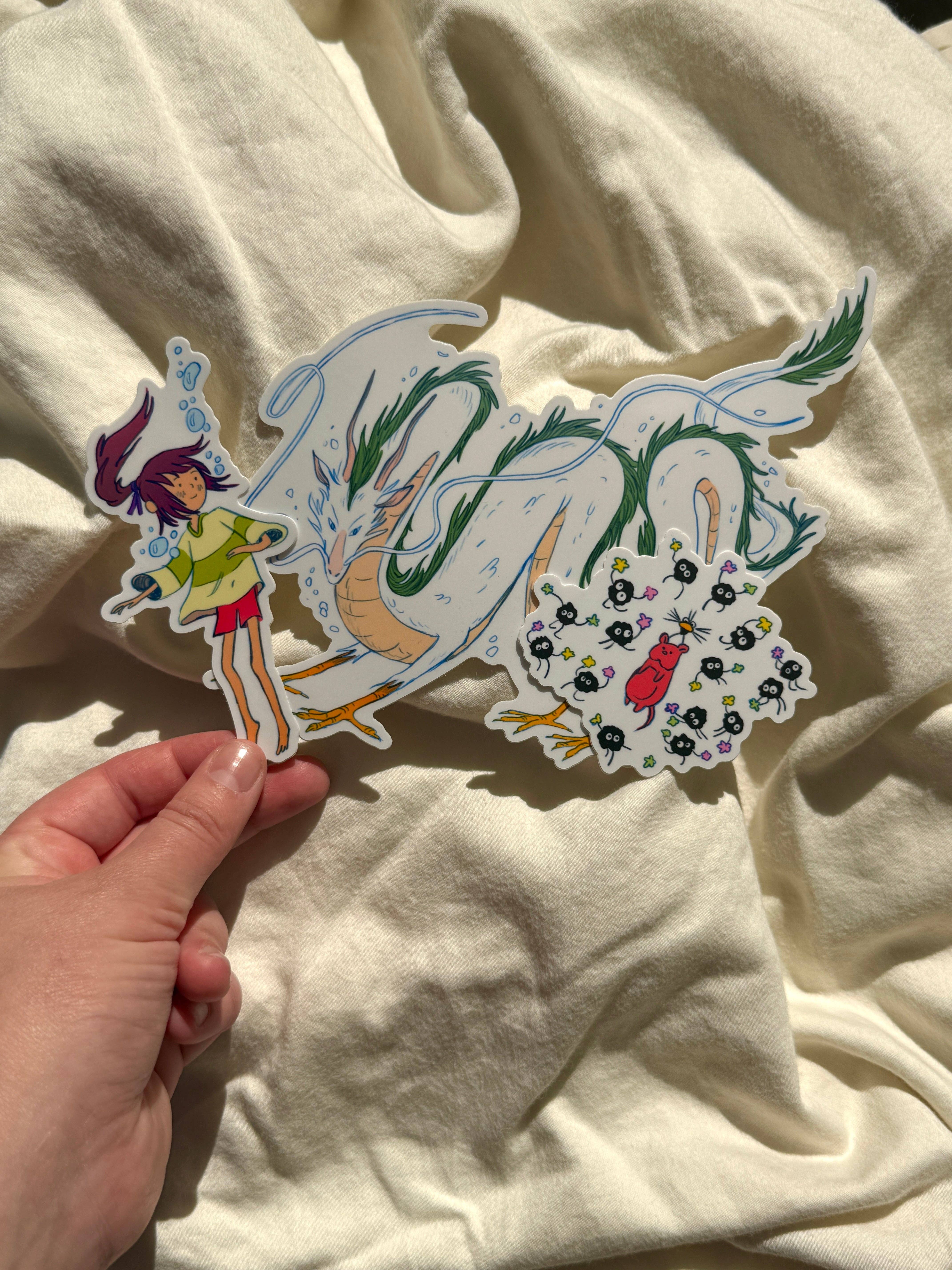 Natalie Andrewson - Wholesale Sticker - Spirited Away Stickers ~ Set of 31