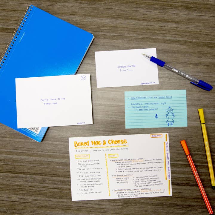 BAZIC Products - Wholesale Stationery/Notecard Set - Ruled White Index Card 3" X 5" 200 Ct.3