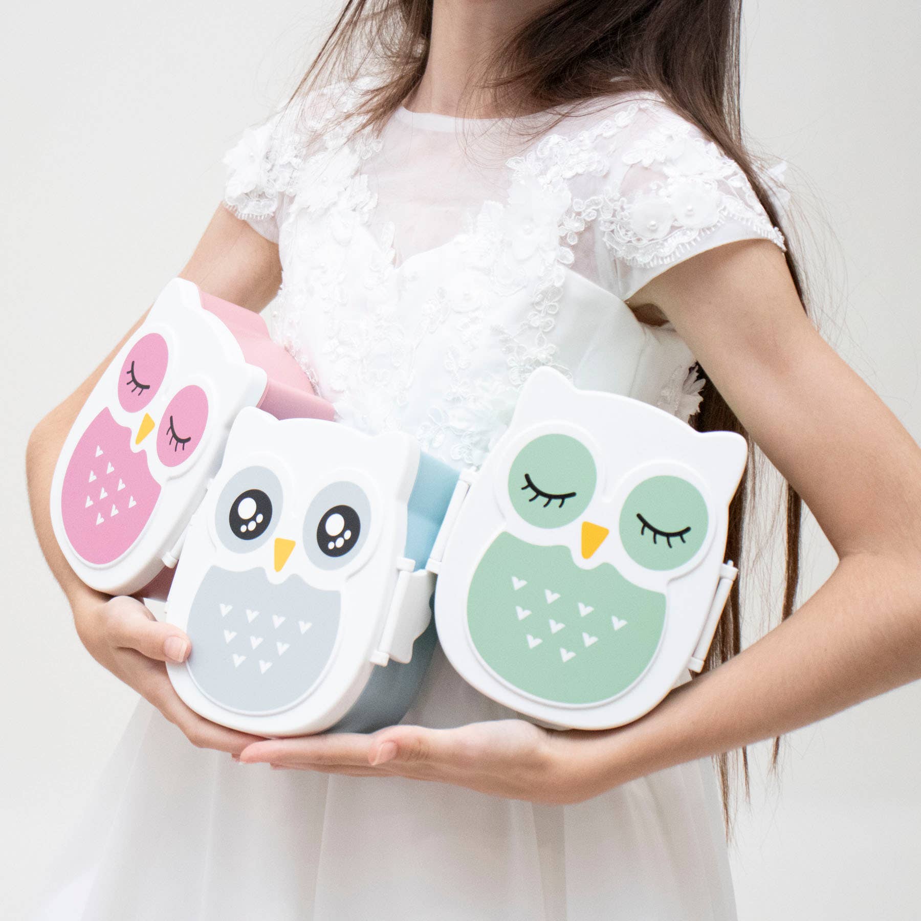 Menthe Boite à goûter - Chouette Menthe - sans BPA  en vente sur Faire12