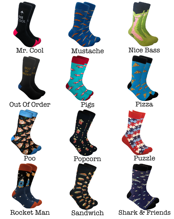 Threaded Pear - Wholesale Socks - Men's - cRAZY sockS | 71 Styles4