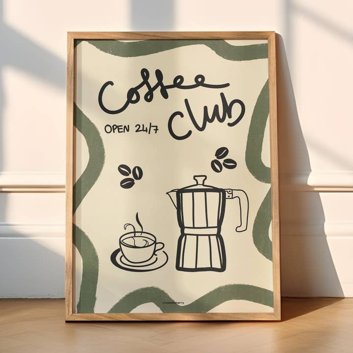 Kaffeklubben 24/7 Tryck för wholesale av Createdbyharry