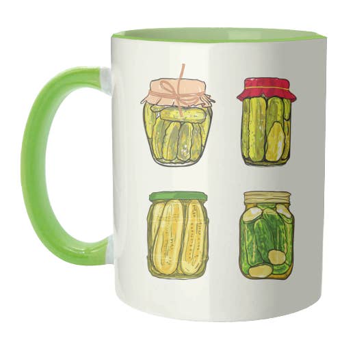 ART WOW – wholesale Coffee mug – Mugs 'Vintage Pickles Jar Collection'12