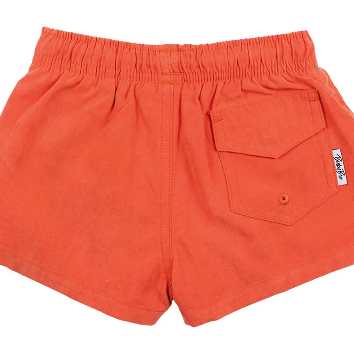 BinkyBro - Wholesale Swim Shorts - Kids - Tangerine Suede Swimsuit